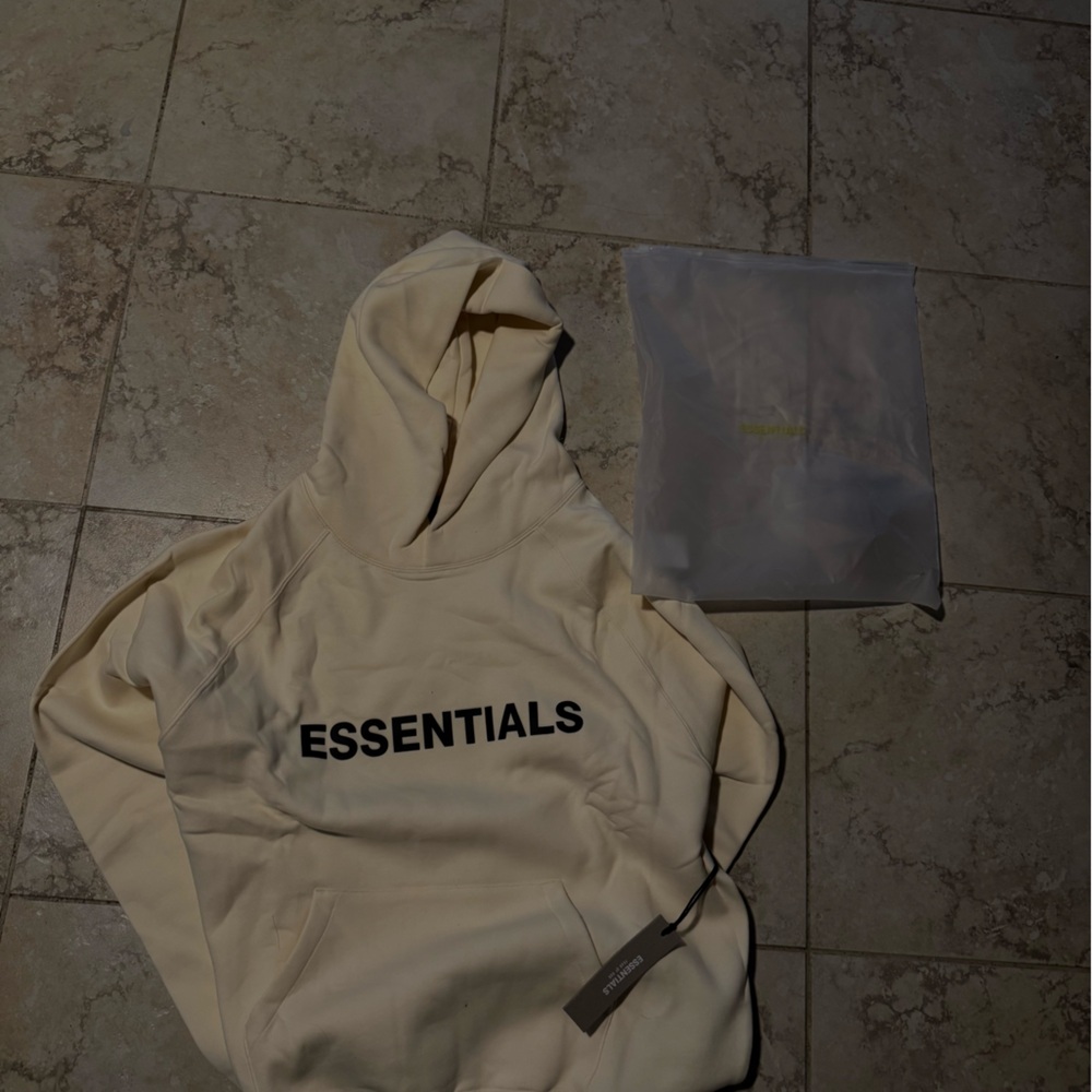 Essentials Cream Hoodie